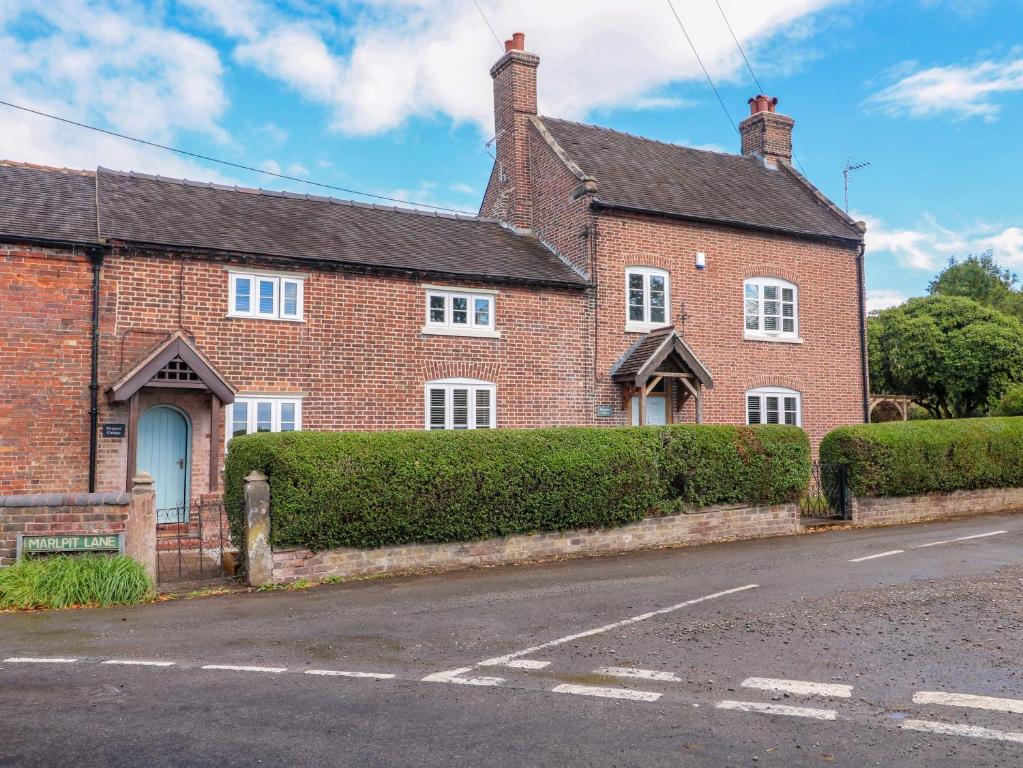 Bygningen som feriehuset ligger i