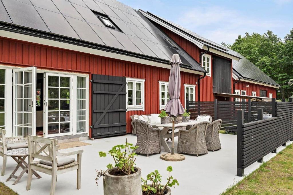 Το κτήριο όπου στεγάζεται  η παραθεριστική κατοικία