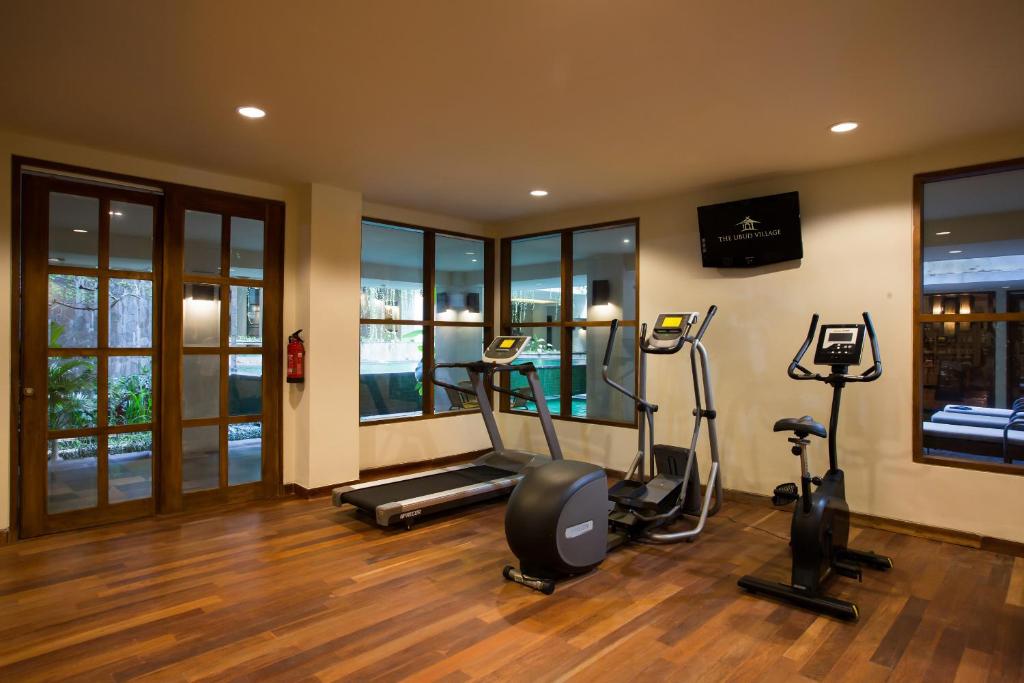 Fitness centrum a/nebo fitness zařízení v ubytování Ubud Village Hotel