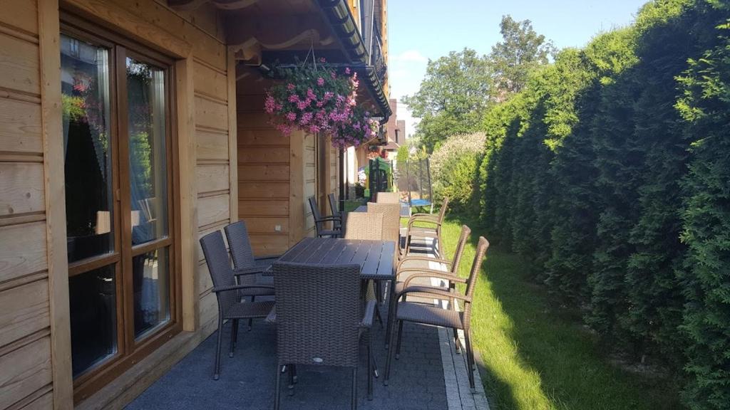 Vonkajšia záhrada v ubytovaní Domek Deluxe Resort Willa Adrian