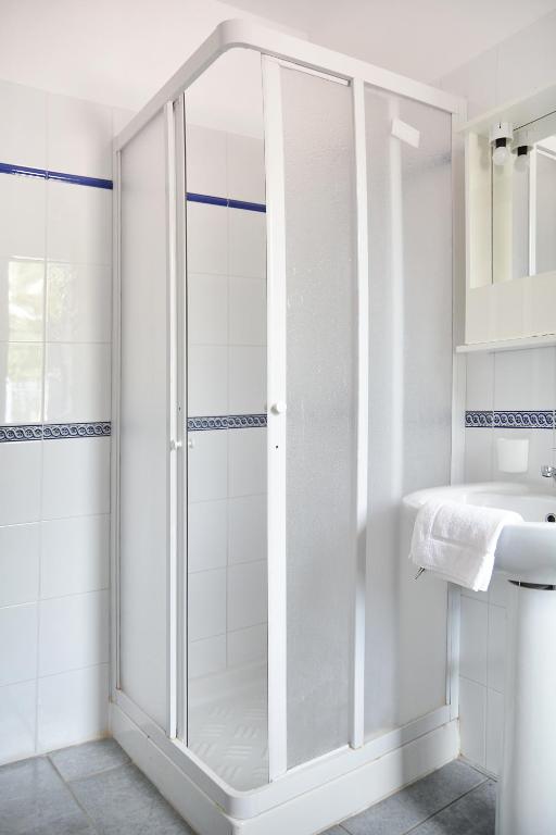Koupelna v ubytování B&B La Castellana