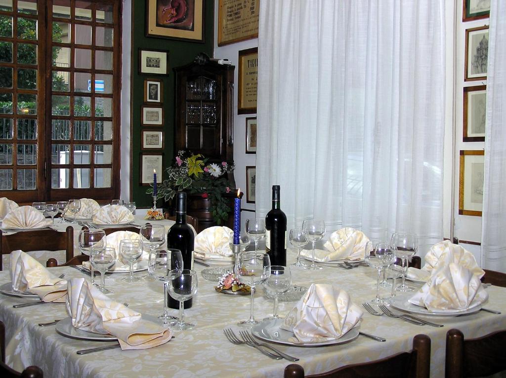 Nápoje v ubytování Hotel Ristorante Bagnaia