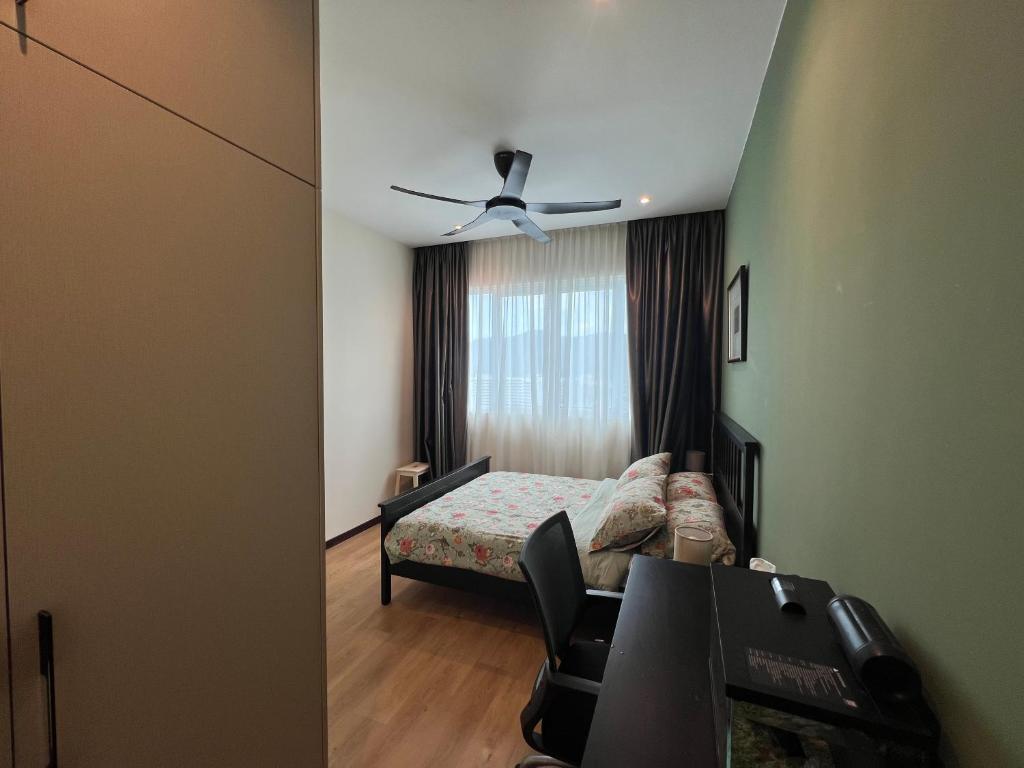Workspace evidence from Master Bedroom only in Bayan Lepas Share Space