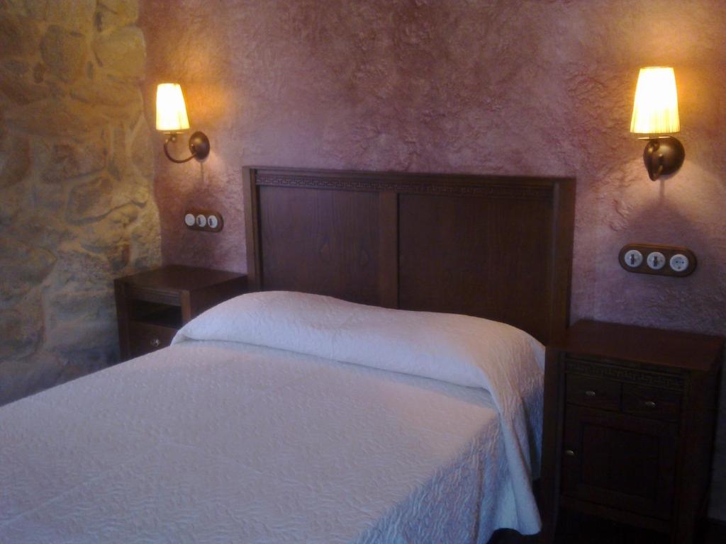 Cama o camas de una habitación en Casa Noelmar