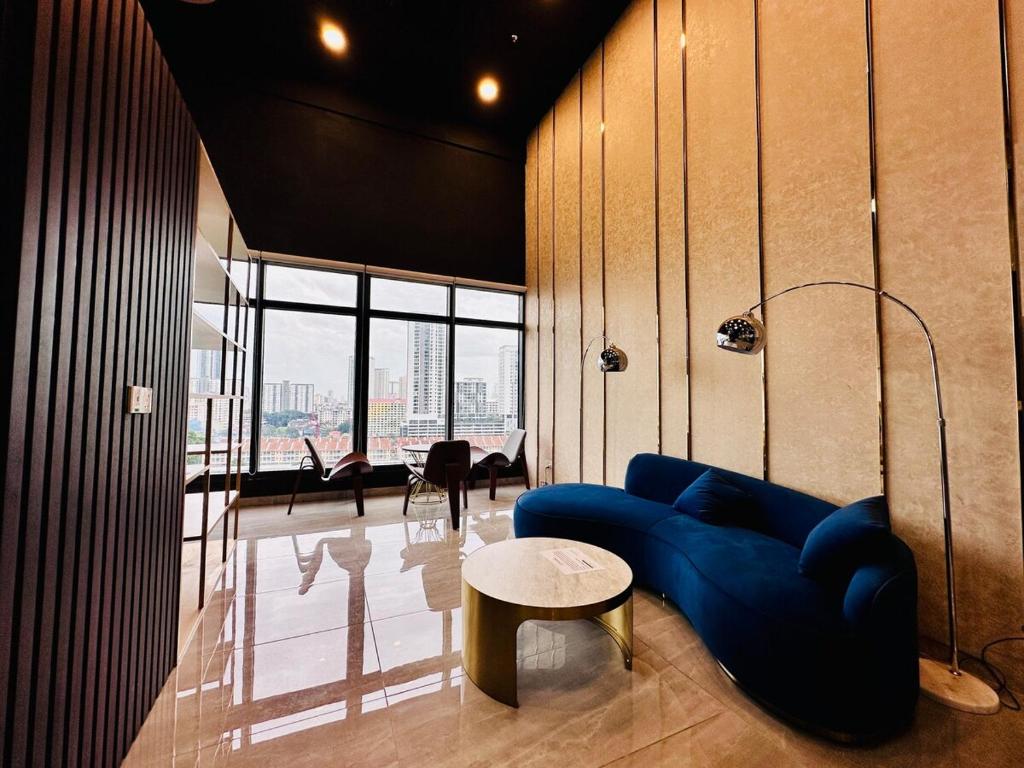 Posezení v ubytování Luxe 3BR Seaview Escape Sleeps 10 Prime Location A29