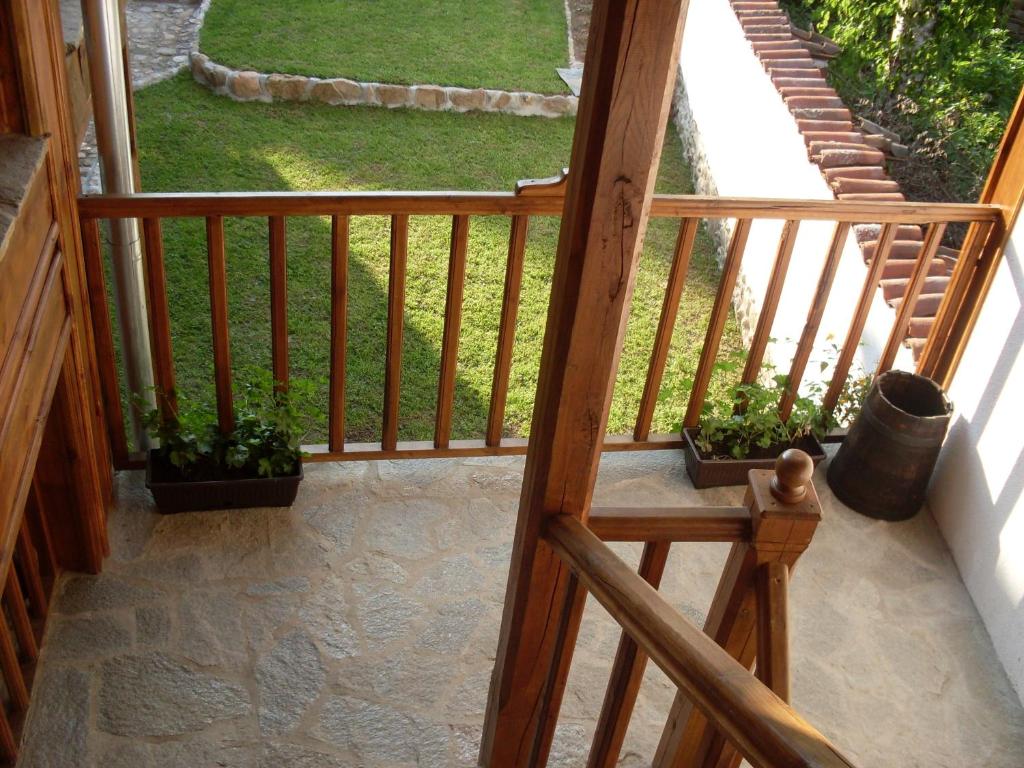 Balkón nebo terasa v ubytování Tsutsovi House