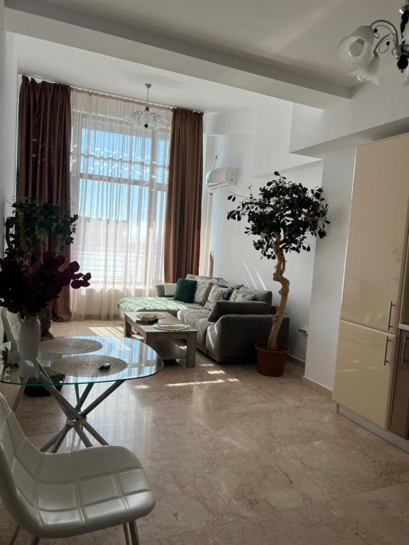 Posezení v ubytování Felix Accommodations Parhon