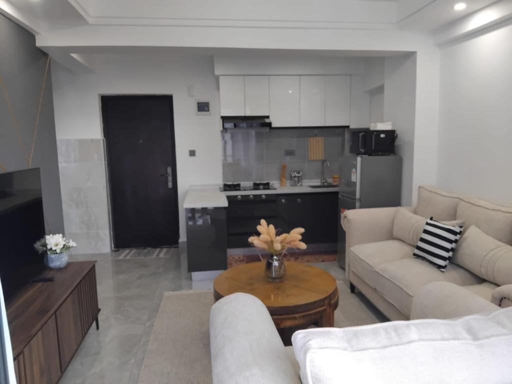 Η κουζίνα ή μικρή κουζίνα στο Asali Haven