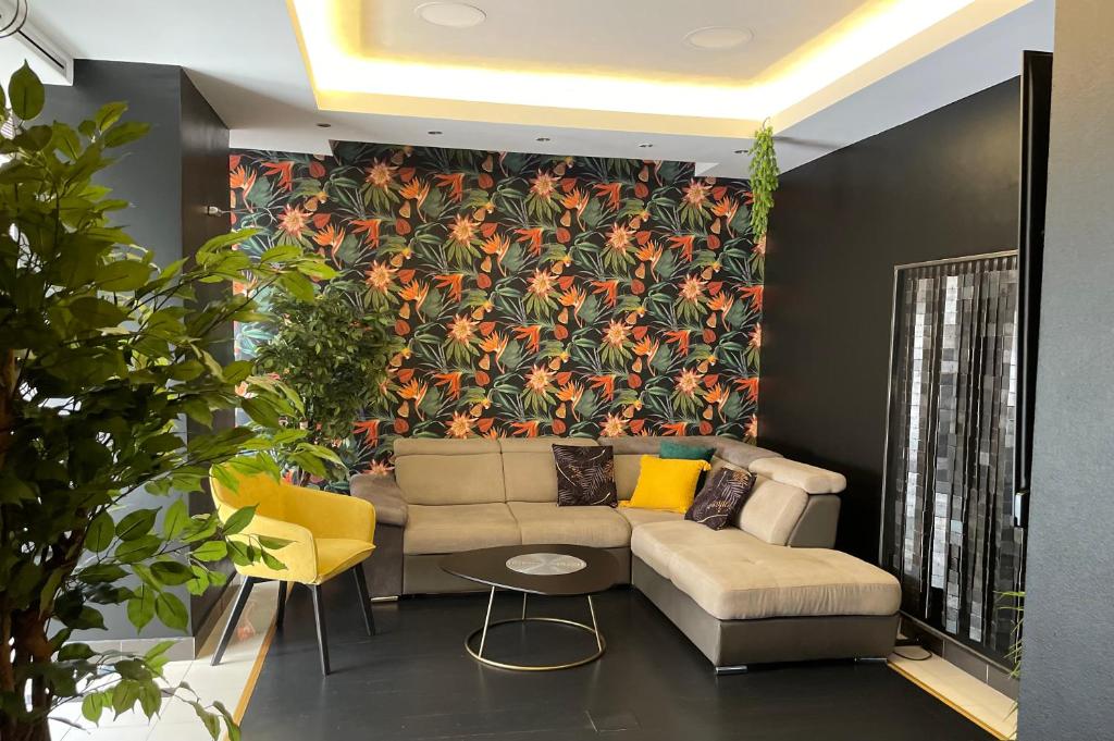 Posezení v ubytování Knez