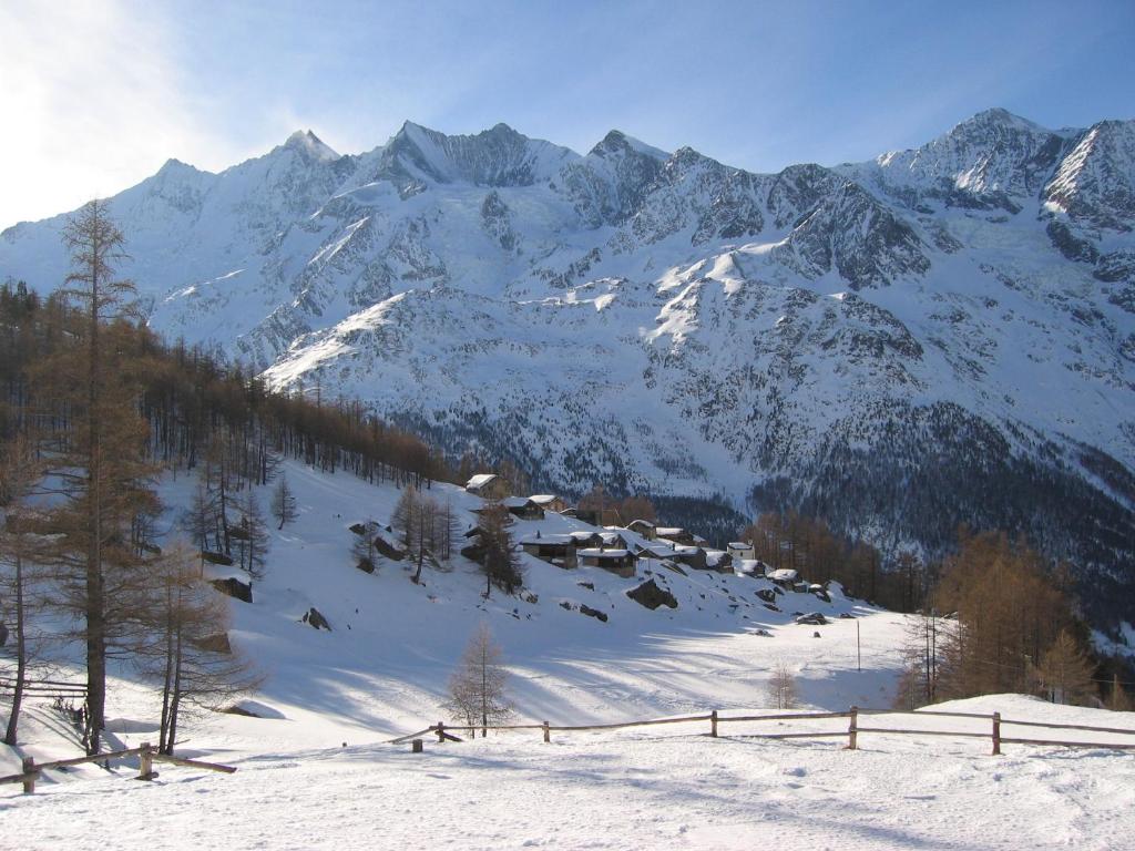 冬天的Chalet Stadel