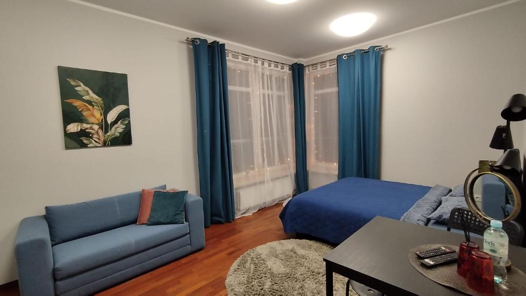 Χώρος καθιστικού στο Solidarnosci155GuestRooms