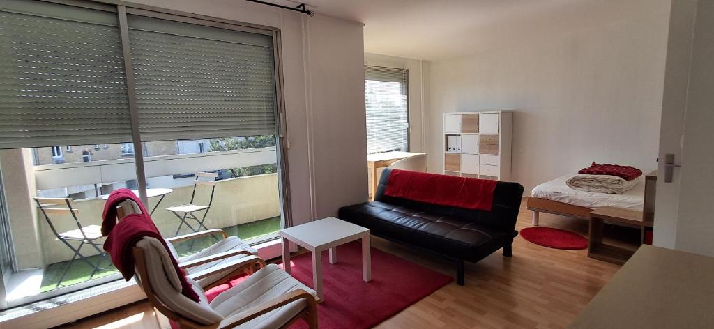 Posezení v ubytování Rosso hyper centre