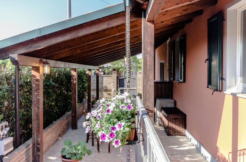 Zahrada ubytování Borgo Dragani