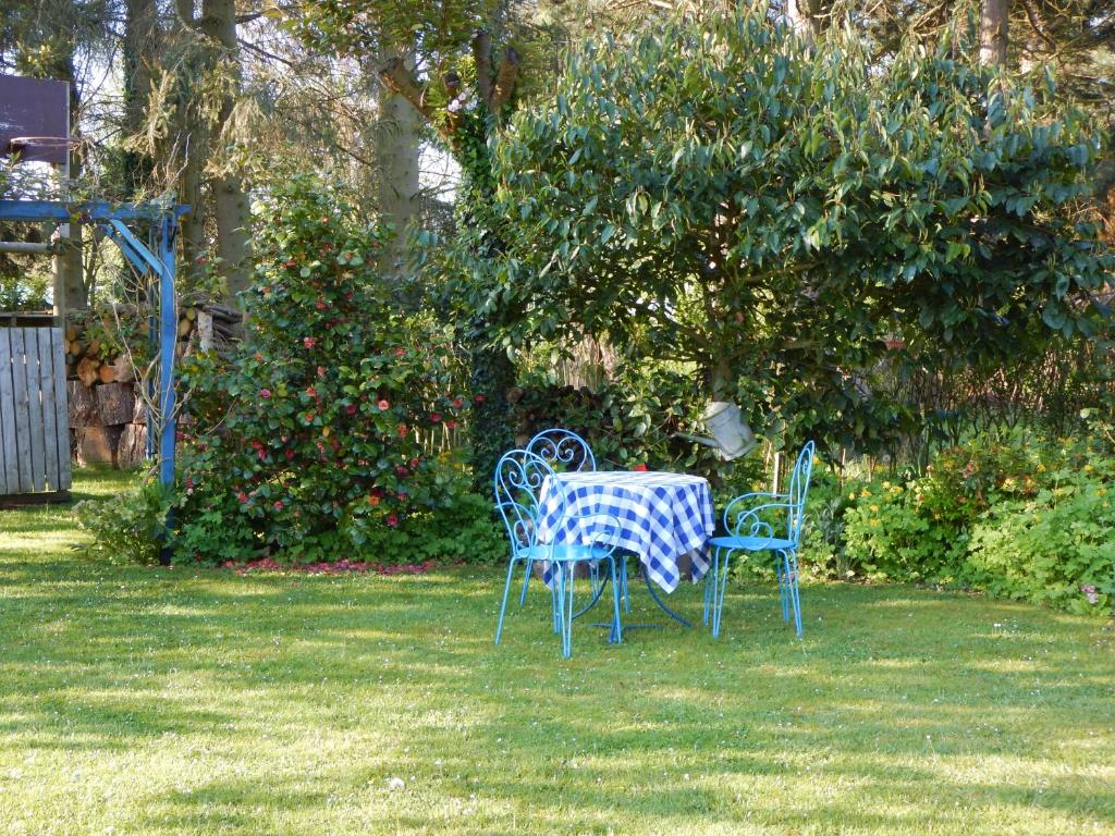 Un jardín fuera de La Chrysalide