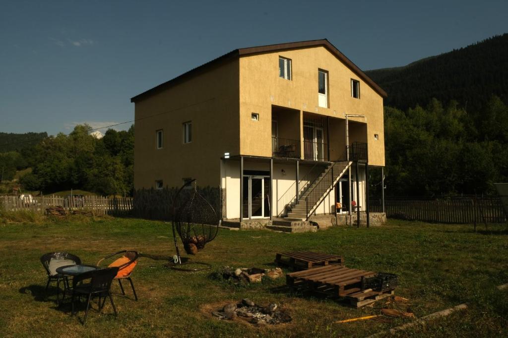 Budova, kde se penzion nachází