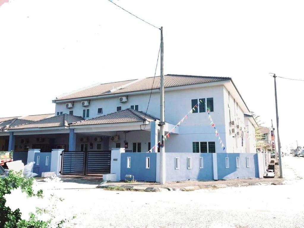 Bygningen som pensionatet ligger i