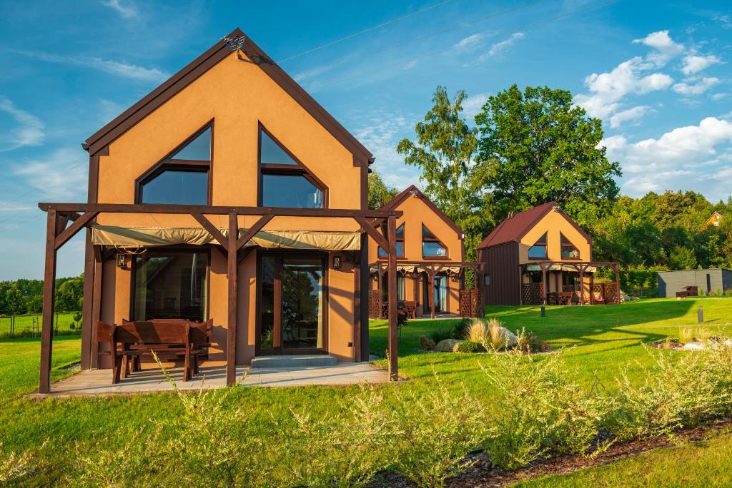 Κήπος έξω από το Szatki Karkonoskie