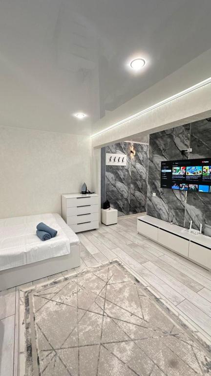 Et tv og/eller underholdning på Квартира на Протозанова