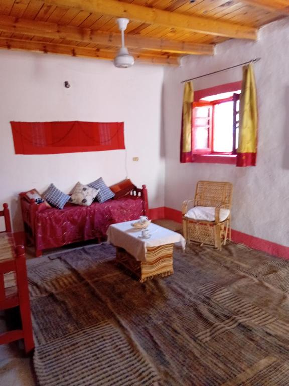 Ένα ή περισσότερα κρεβάτια σε δωμάτιο στο Mountain guest house