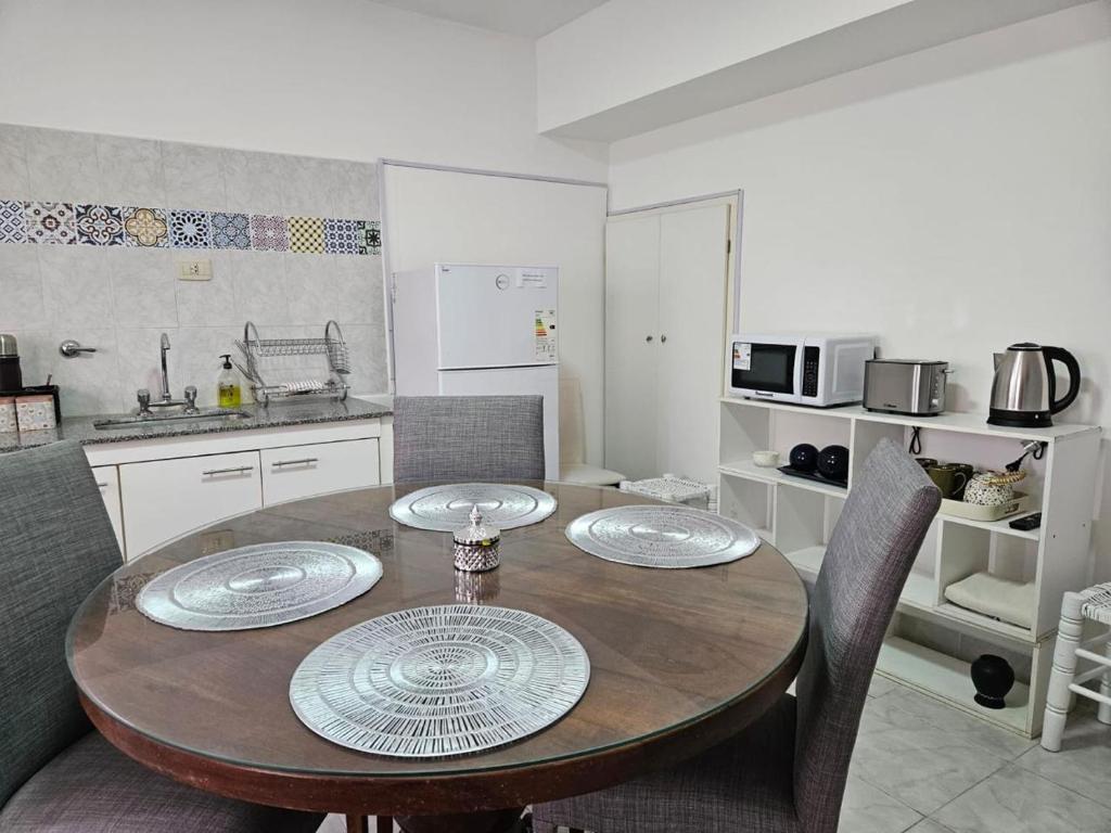 Η κουζίνα ή μικρή κουζίνα στο El Rincón en Lobos