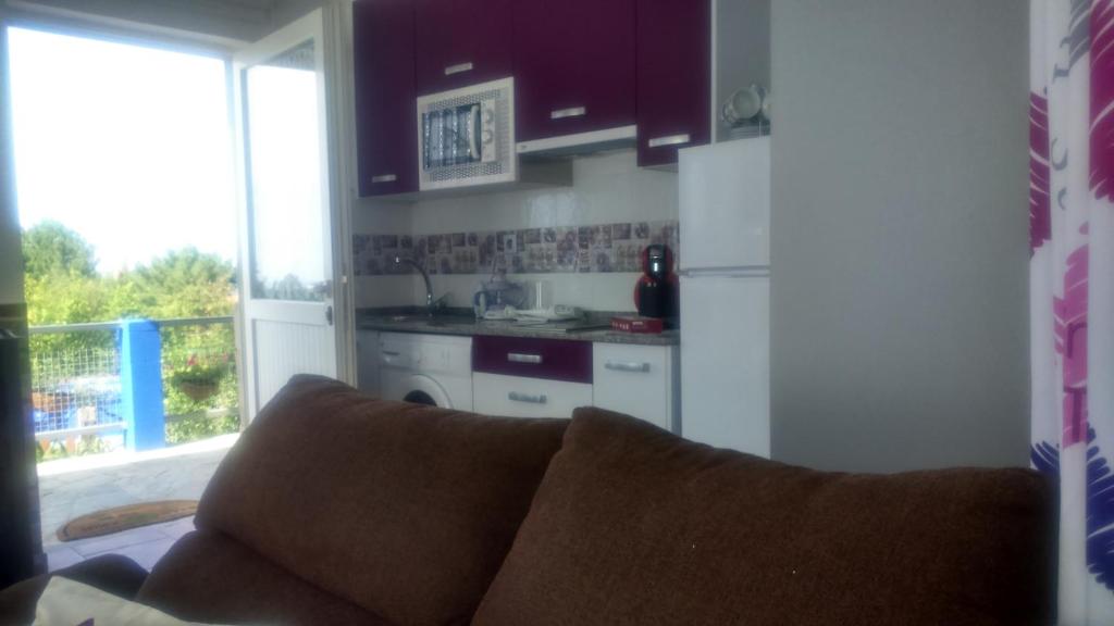 Kuchyň nebo kuchyňský kout v ubytování Apartamentos Labana