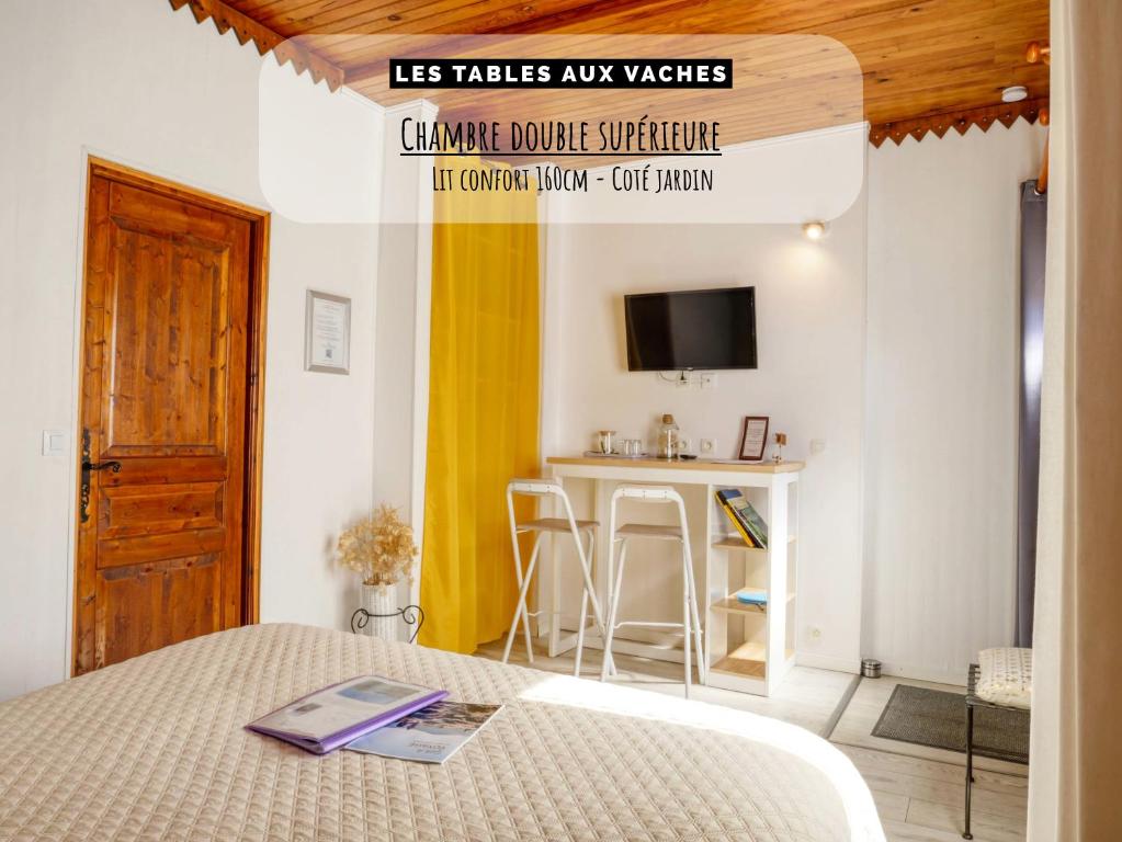 Les Tables Aux Vaches - Calme et nature au lac de la Raviège - Habitación Doble Superior