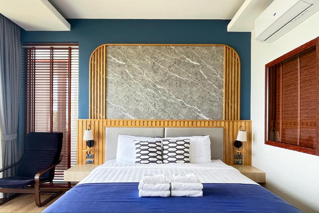 เดอะซีน คาบาน่า บีช รีสอร์ท ขนอม The Scene Cabana Beach Resort Khanom - Chambre Double De Luxe Avec Balcon Et Vue Sur Mer