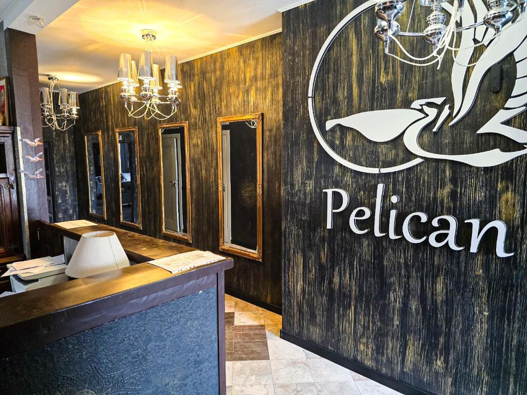 Certifikát, hodnocení, plakát nebo jiný dokument vystavený v ubytování Pelican
