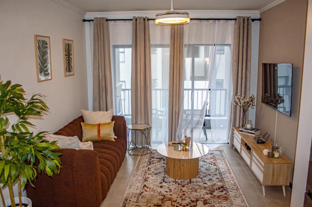 Et tv og/eller underholdning på Cedar La Residence