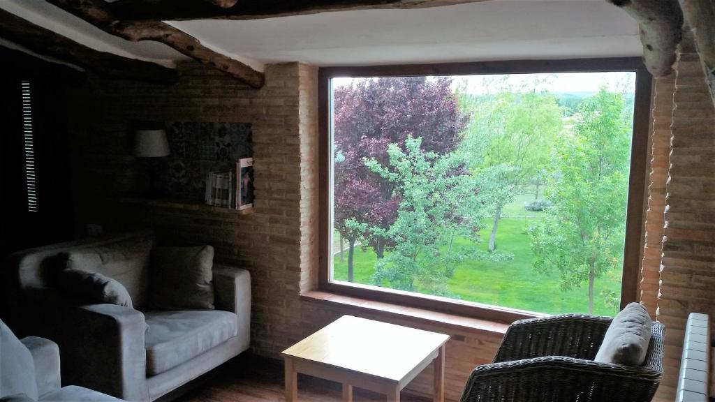 Posezení v ubytování Casa del Rio