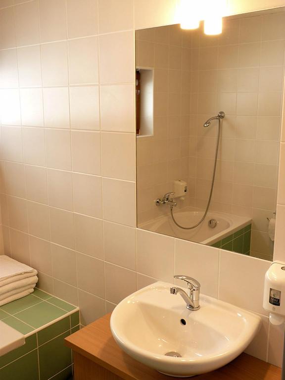 Koupelna v ubytování Apartmany Resort