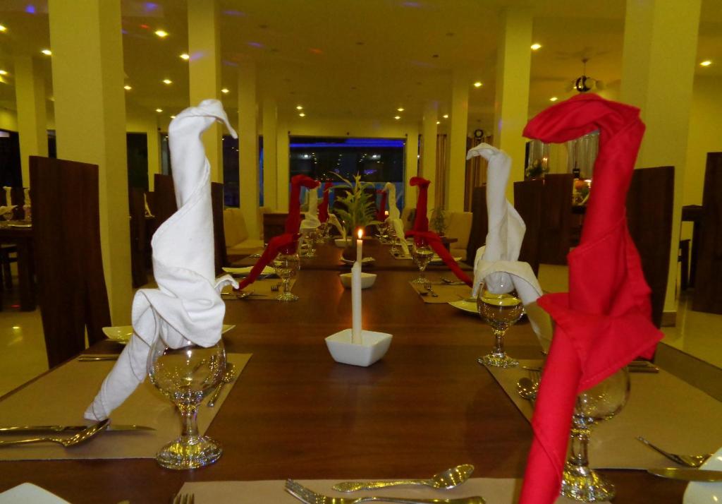 Restaurace v ubytování The Queensburry City Hotel