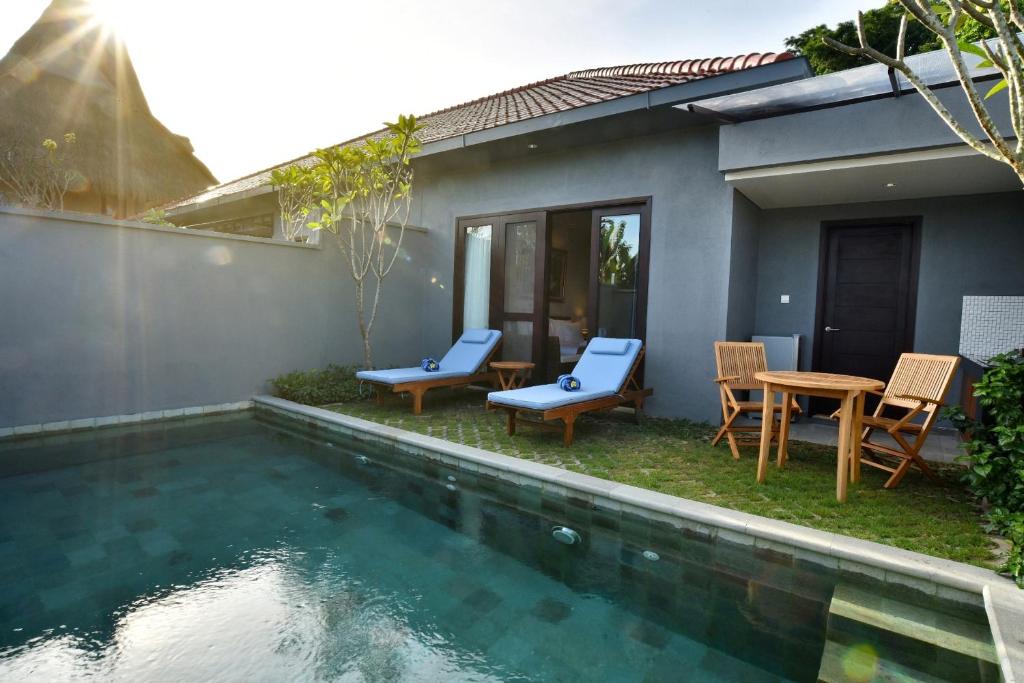 Bazén v ubytování Ubud Wana Resort nebo v jeho okolí