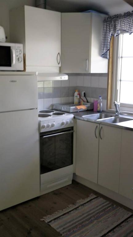 Köök või kööginurk majutusasutuses Gånarps backaväg 39