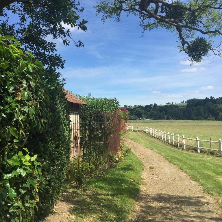 Zahrada ubytování Le Manoir de Bénédicte B&B