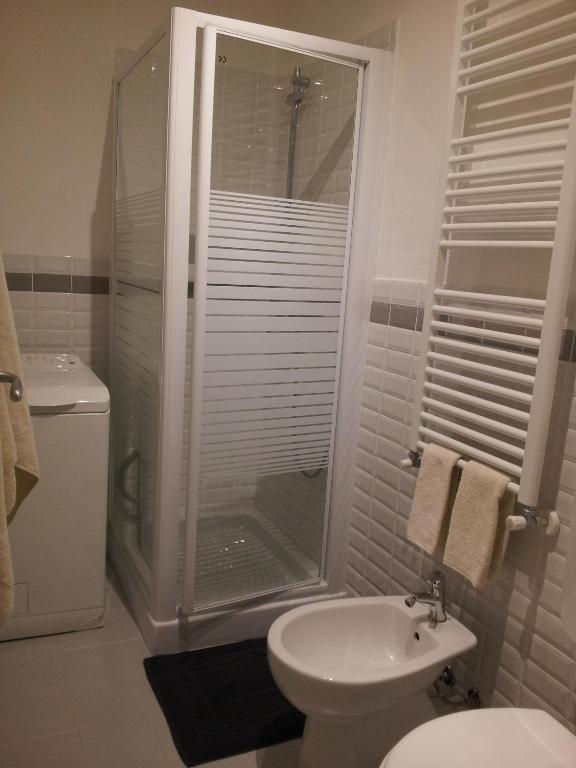 Koupelna v ubytování Casa Ternavassi