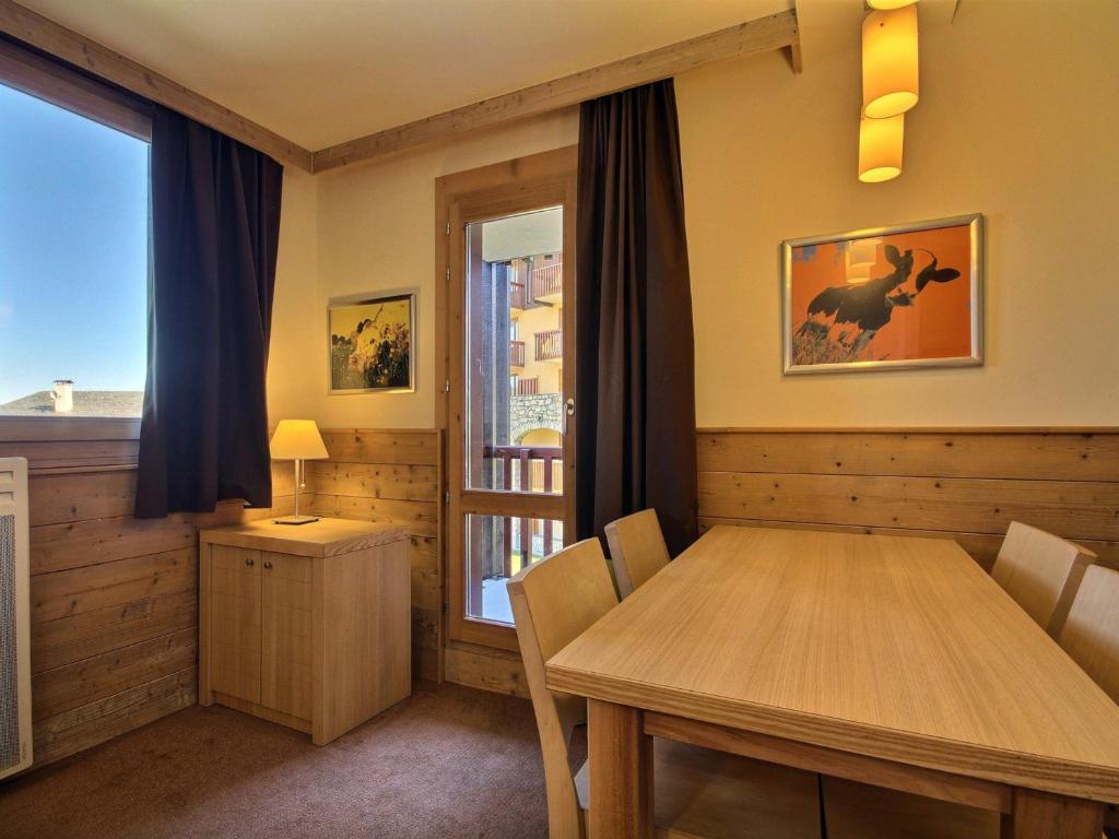 Studio-cabine pour 4 à Belle Plagne avec balcon
