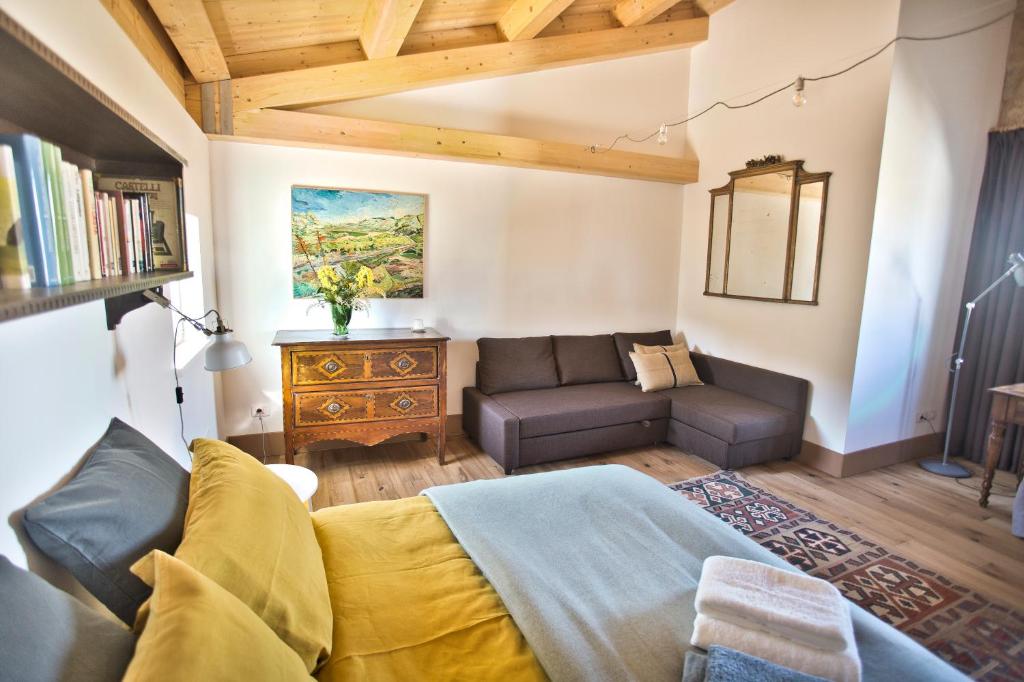 Posezení v ubytování Agriturismo Pietre di Gelo
