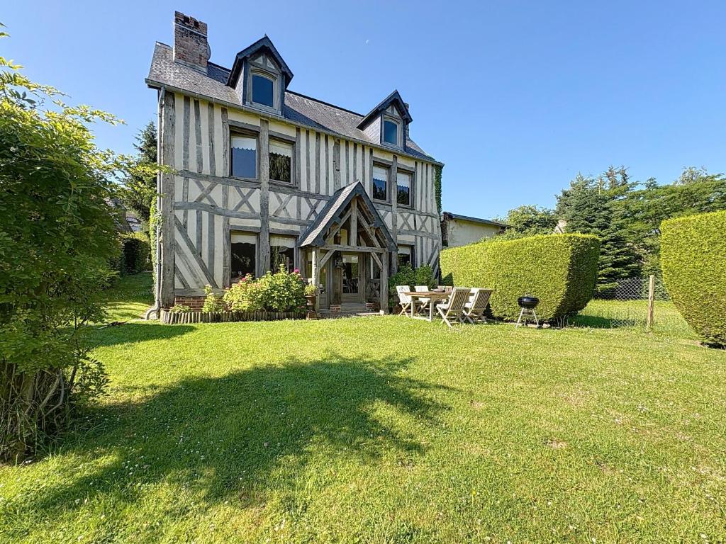 Zahrada ubytování Le manoir de Vieux Port