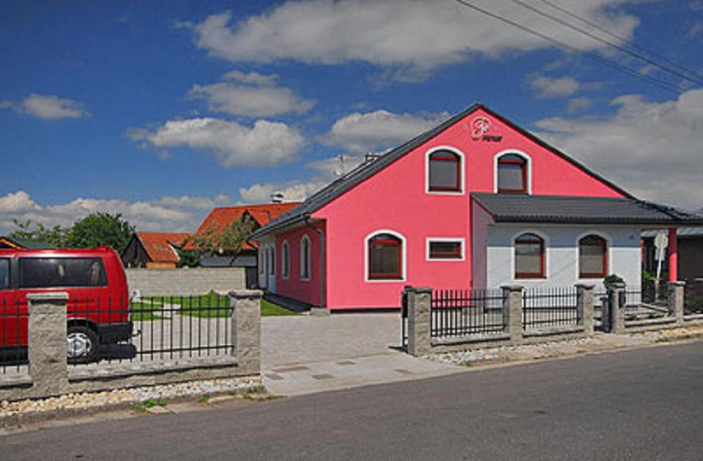 Budova, kde se penzion nachází