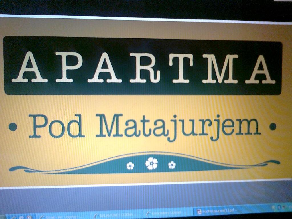 Certifikát, hodnocení, plakát nebo jiný dokument vystavený v ubytování Apartma "Pod Matajurjem" mountains view