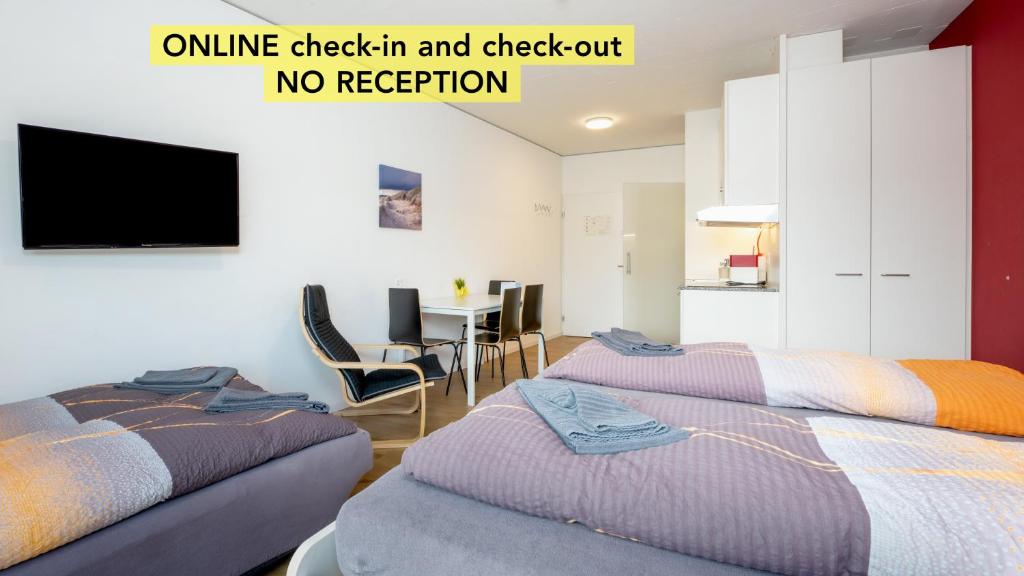 Anstatthotel Horw - app self-check-in - Resim 7