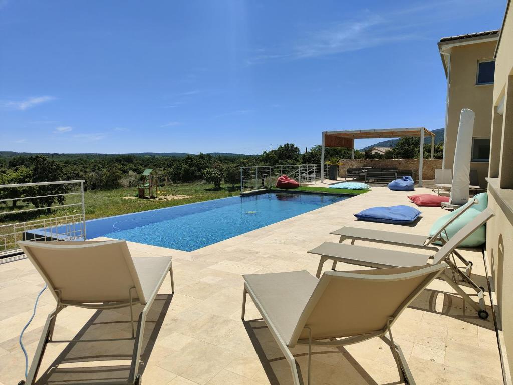 Πισίνα στο ή κοντά στο Casa Amicis