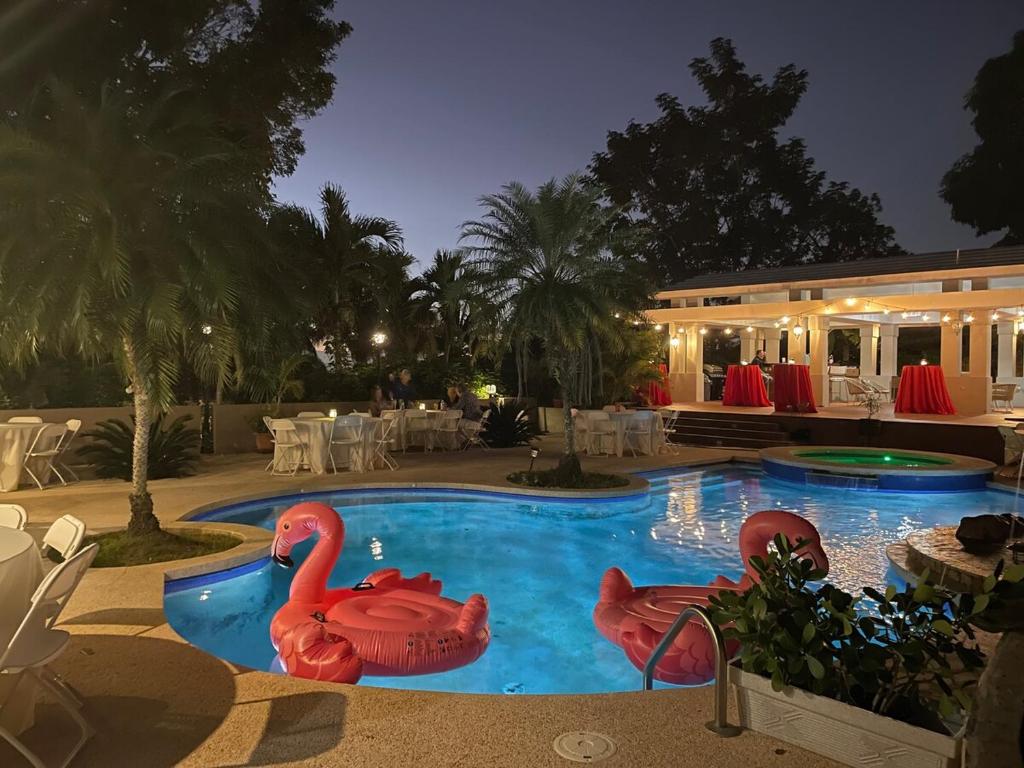 Πισίνα στο ή κοντά στο 5 BR Villa w Huge Pool 10 min SJU Airport