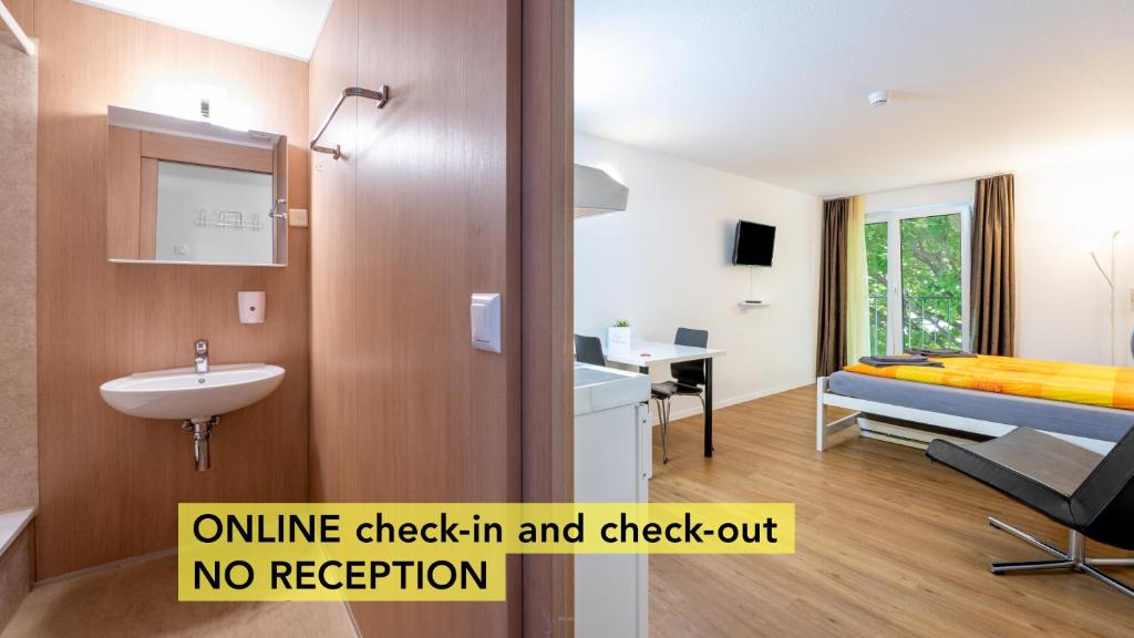 Anstatthotel Luzern - app self-check-in - Resim 12
