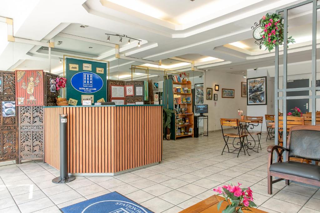 Hôtel De La Gare Nantes Station Hotel Nantes - Resim 37