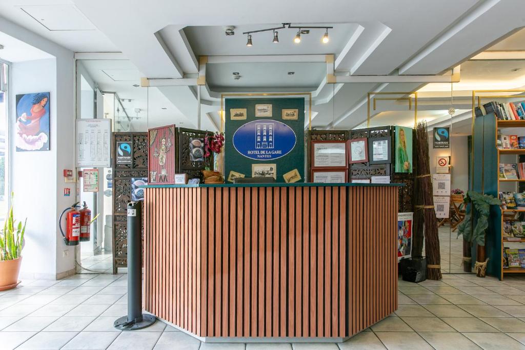 Hôtel De La Gare Nantes Station Hotel Nantes - Resim 7
