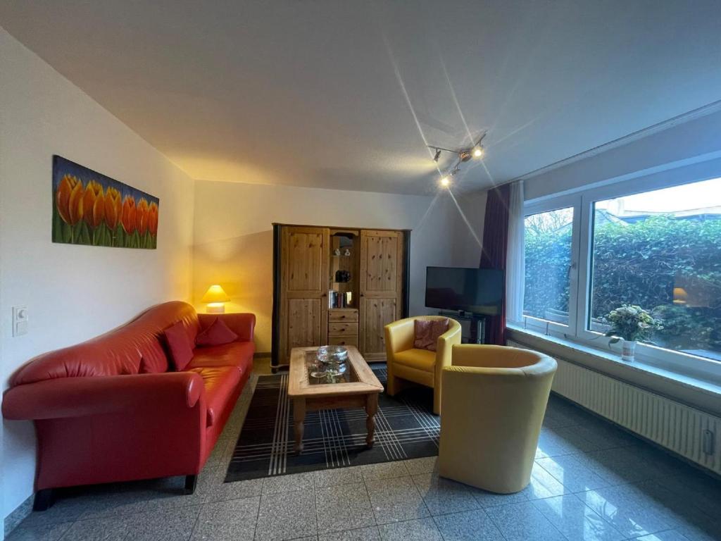 Χώρος καθιστικού στο Fewo 2 EG Sylt Westerland