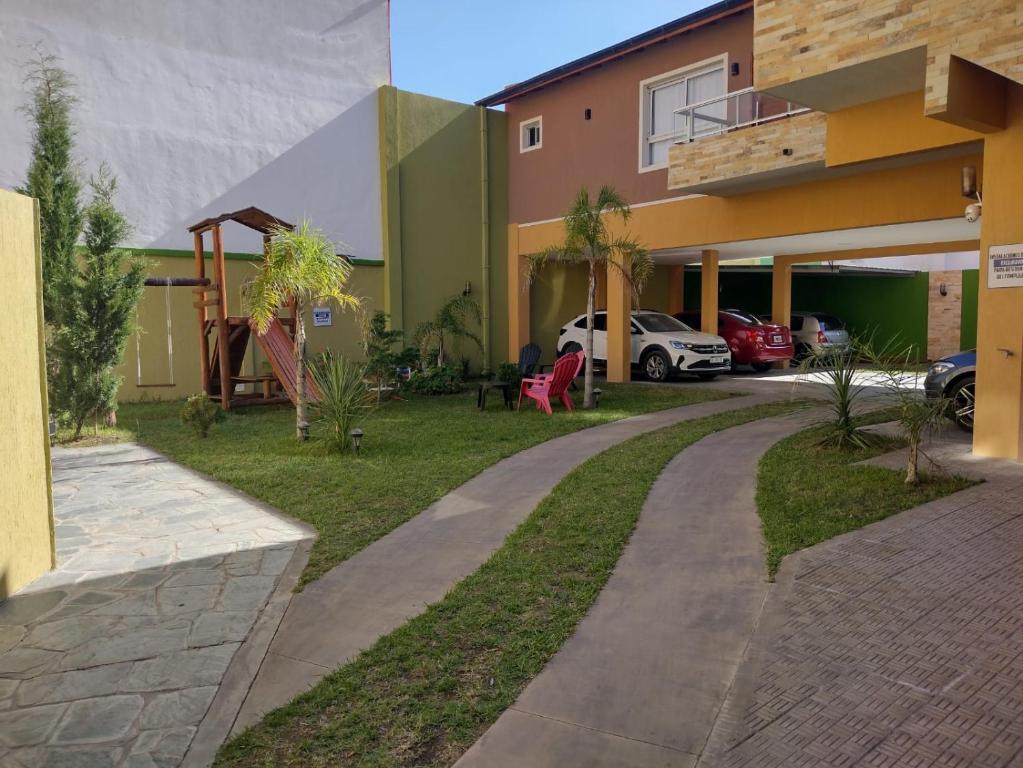 Κήπος έξω από το ACQUA Apartamentos de Mar