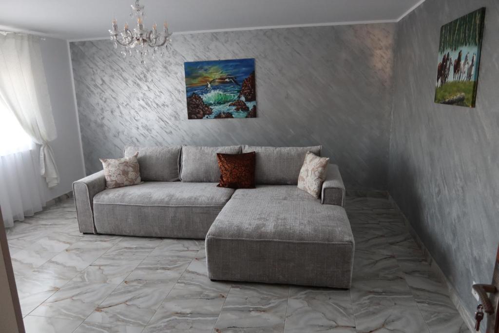 Χώρος καθιστικού στο Varancha Apartment
